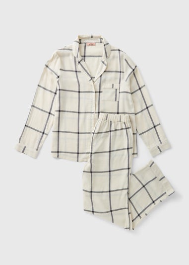 Cream Traditional Pyjama Set