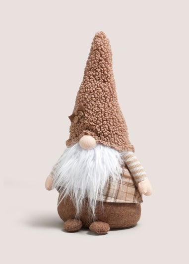 Beige Autumn Gnome Doorstop