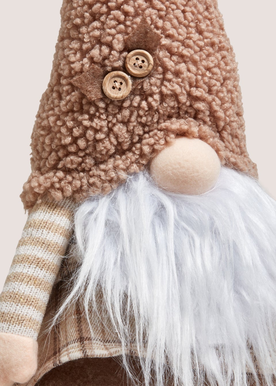 Beige Autumn Gnome Doorstop