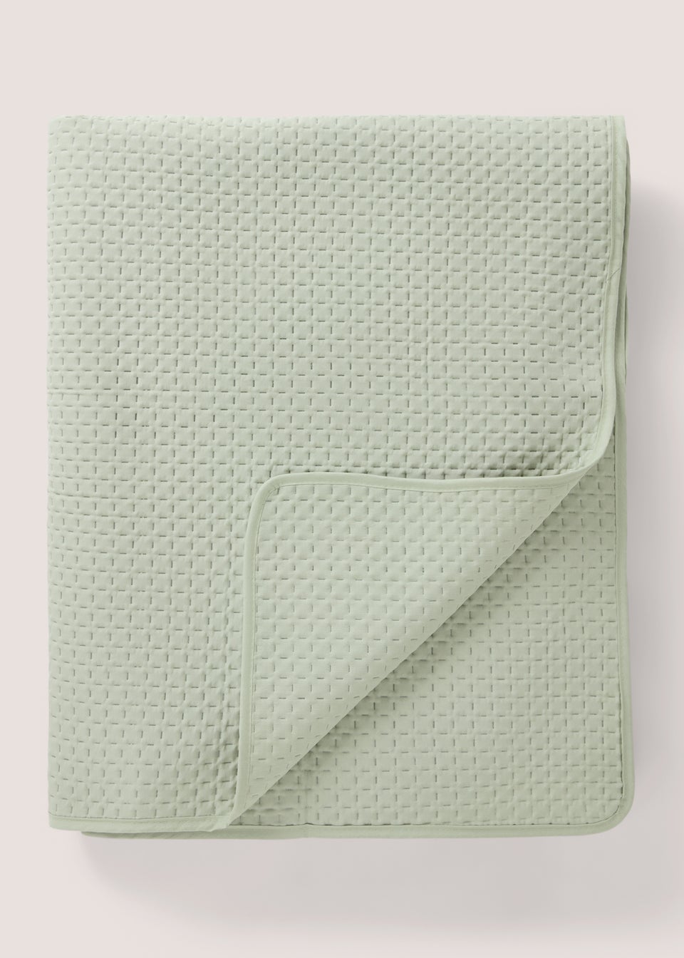 Green Washed Bedspread