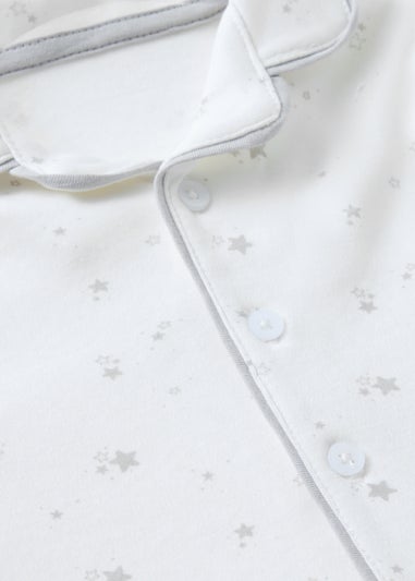 Baby Grey Star Pyjama Set (Newborn-23mths)