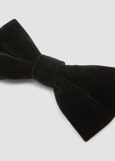 Taylor & Wright Black Velvet Bow Tie