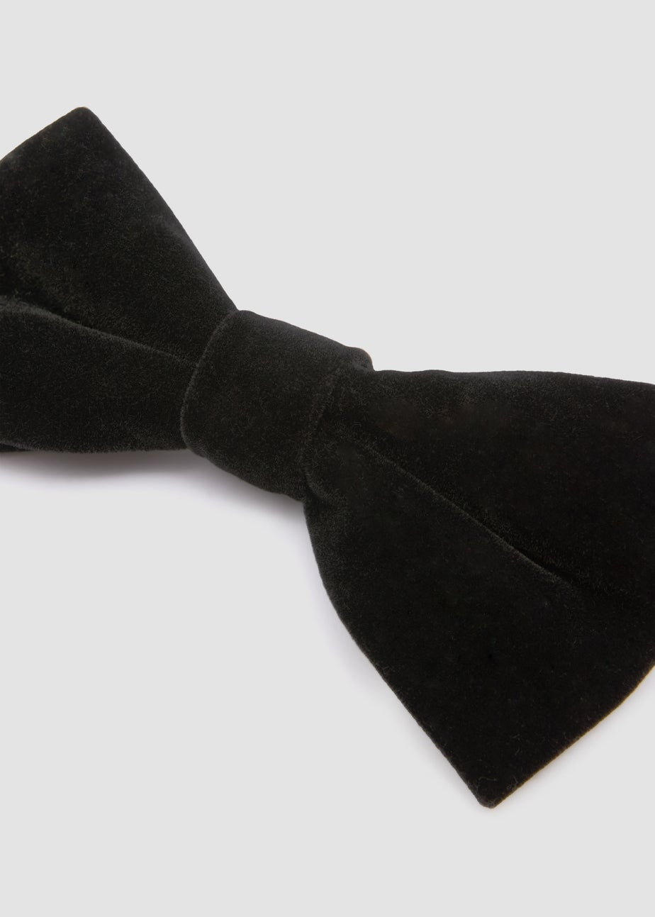 Taylor & Wright Black Velvet Bow Tie