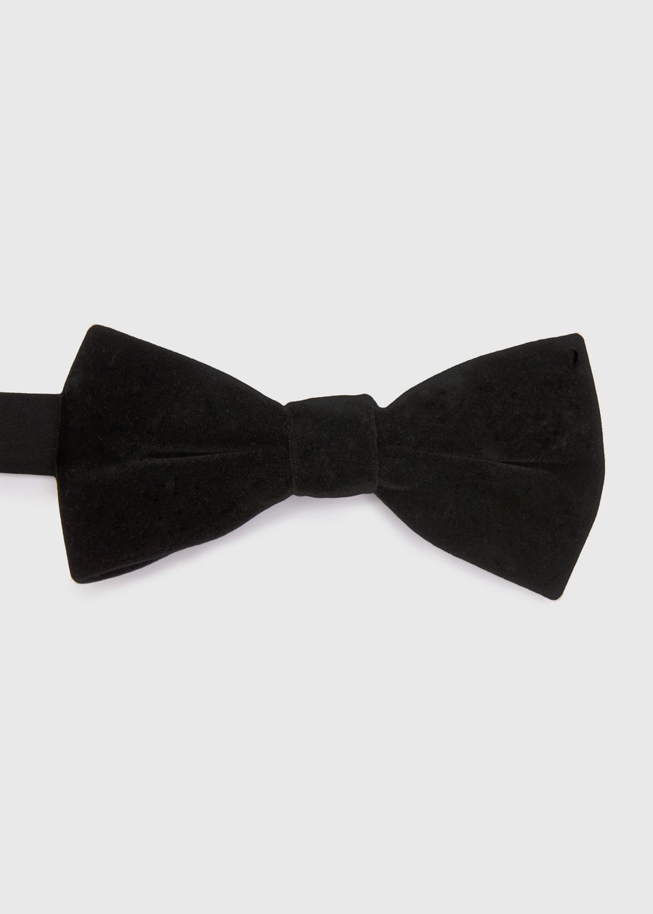 Taylor & Wright Black Velvet Bow Tie