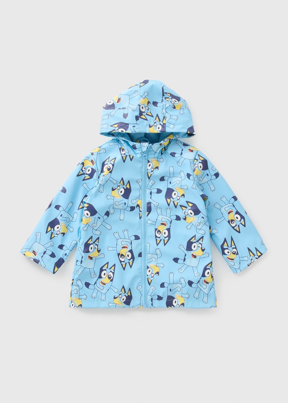 Kids Bluey All-Over Print Hooded Mac (1-7yrs)