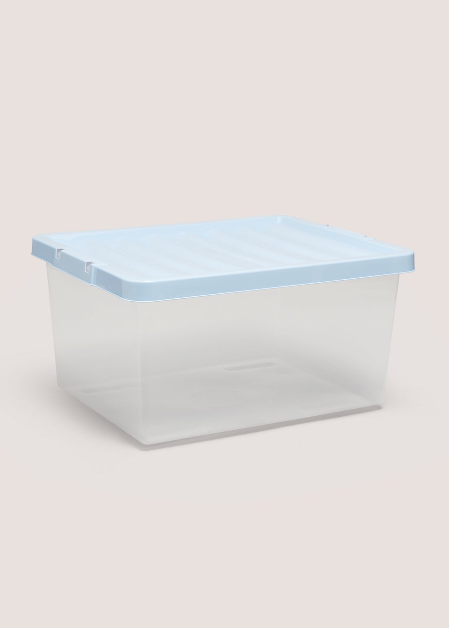 Blue Small Storage Box - 27 Litres