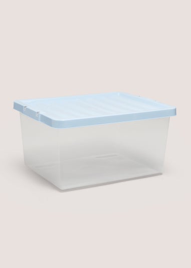 Blue Small Storage Box - 27 Litres