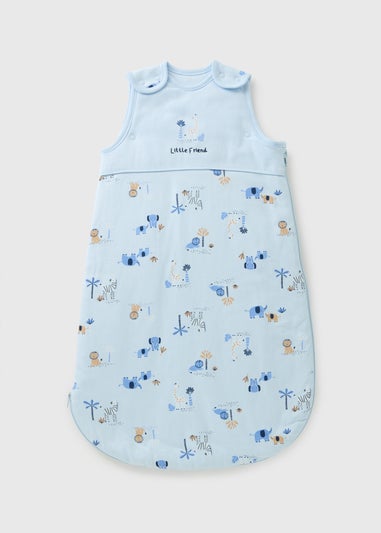 Baby Blue Safari Sleeping Bag (Newborn-18mths)