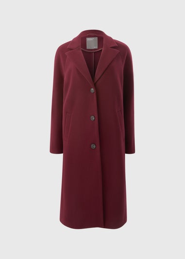 Burgundy Smart Coat