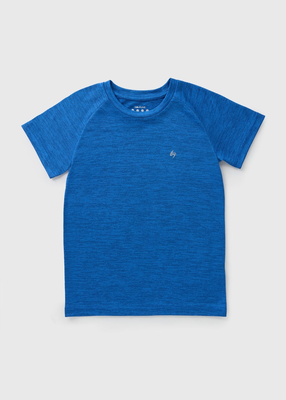 Boys Blue Sports T-Shirt (7-15yrs)