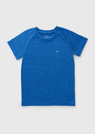 Boys Blue Sports T-Shirt (7-15yrs)