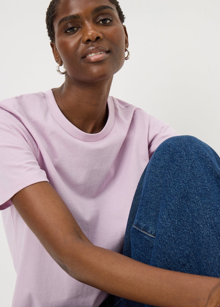 Lilac Regular Fit T-Shirt