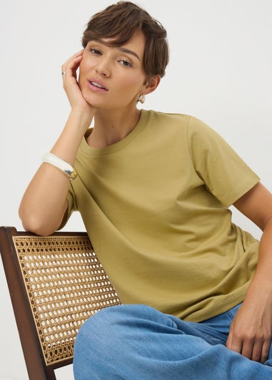 Green Regular Fit T-Shirt