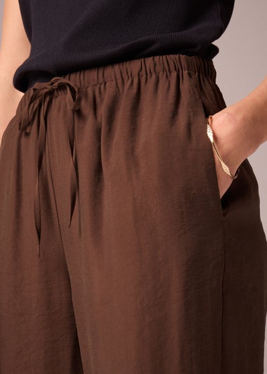 Et Vous Brown Wide Leg Trousers