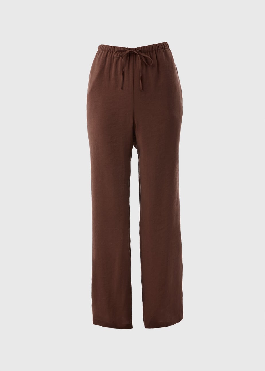 Et Vous Brown Wide Leg Trousers