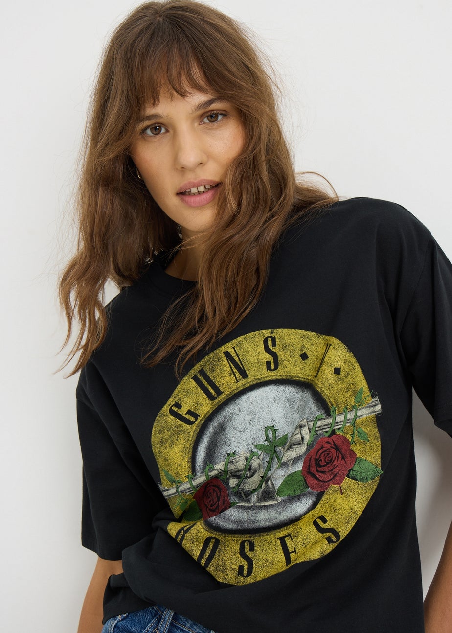Guns N Roses Black Boyfriend T-Shirt