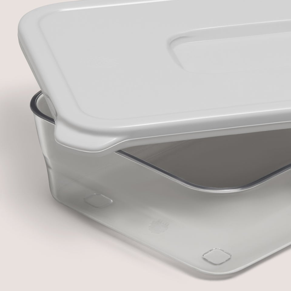 Grey Lunch Box