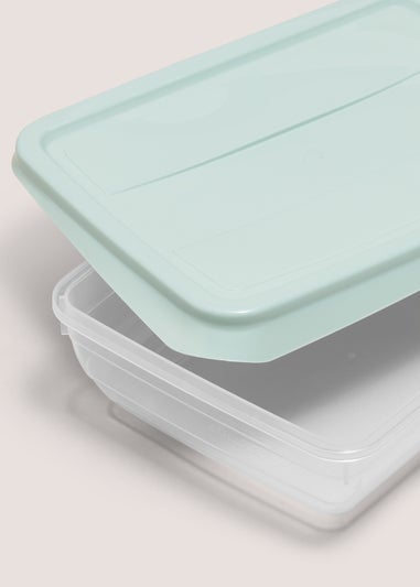 4 Pack Green Food Containers