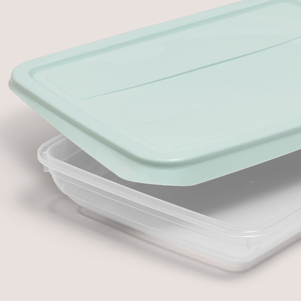 4 Pack Green Food Containers