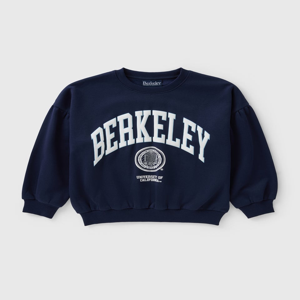 Girls Navy Berkeley Sweatshirt (8-13yrs)
