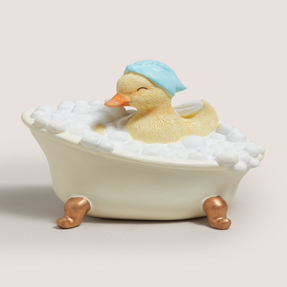 Yellow Duck Ornament