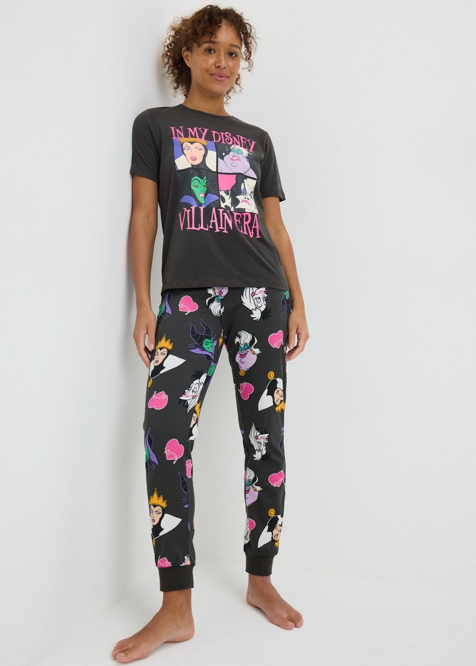 Disney Black Villain Pyjama Set