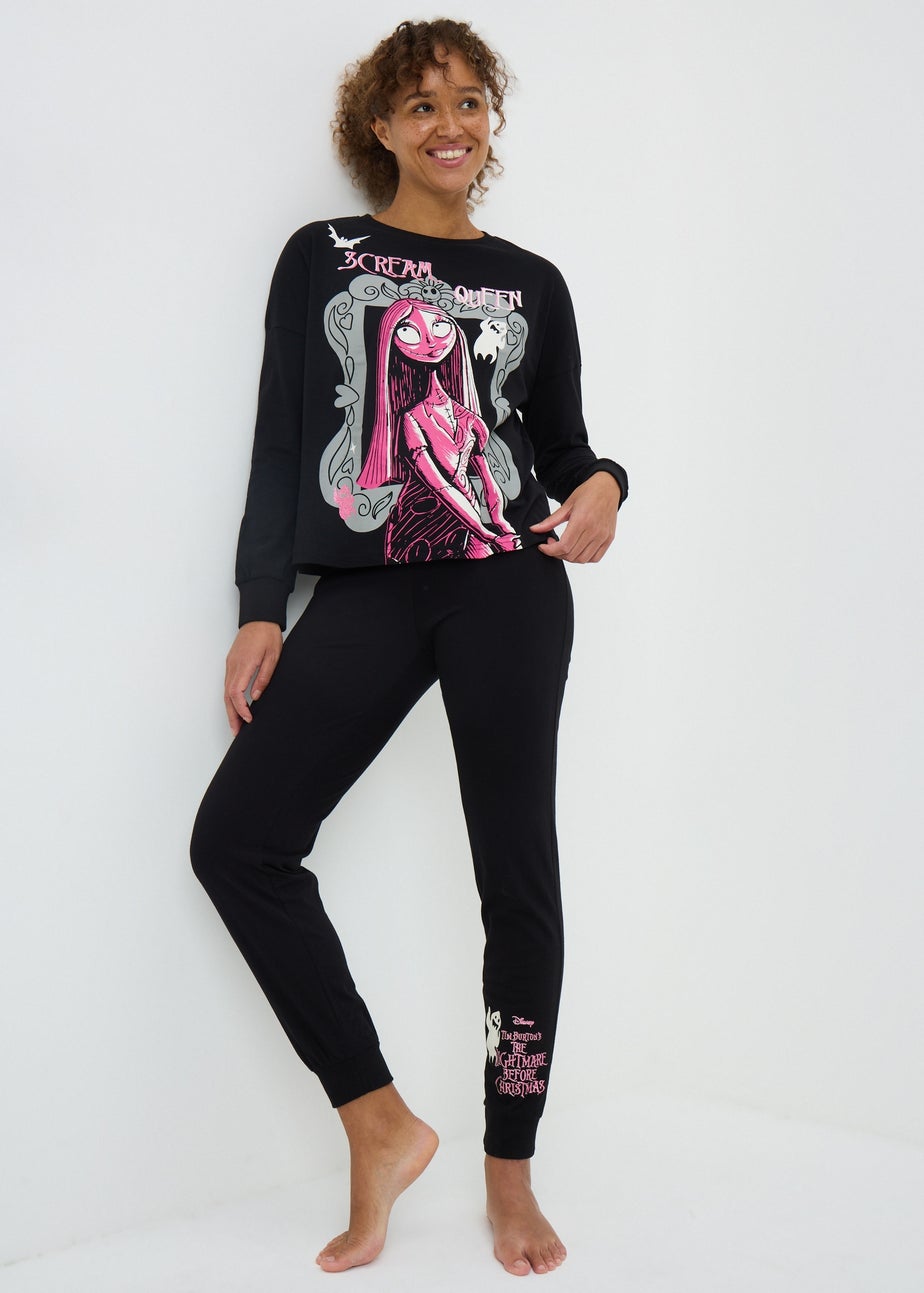 Nightmare Before Christmas Black Sally Skellington Pyjama Set