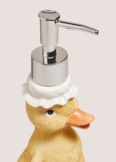 Yellow Duck Soap Dispenser