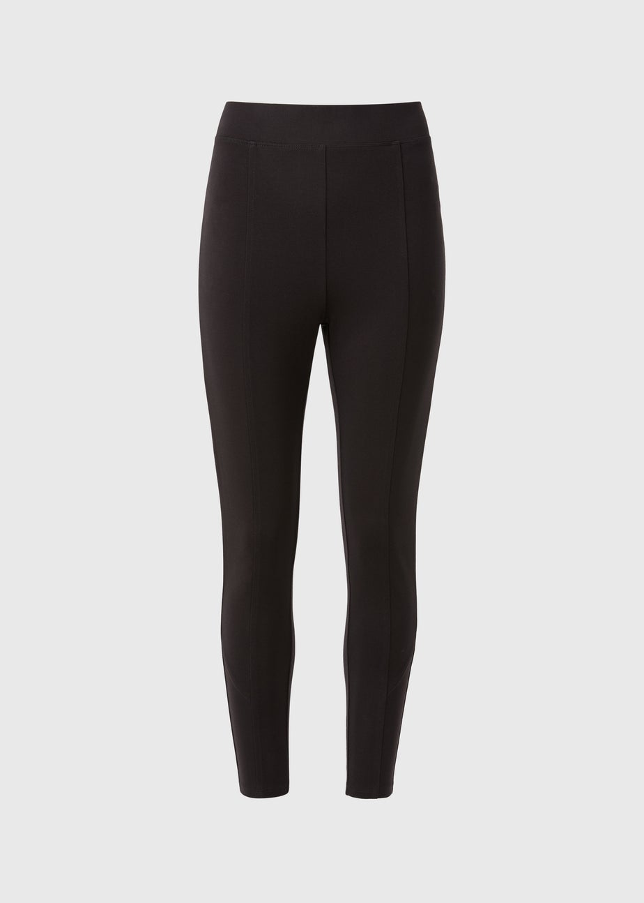 Black Ponte Leggings