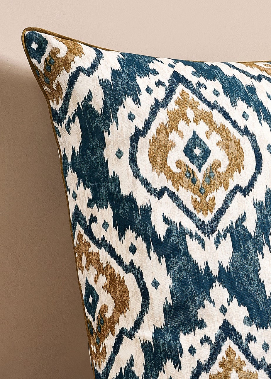 Pineapple Elephant Suri Geo 55x55cm Cushion Teal Green