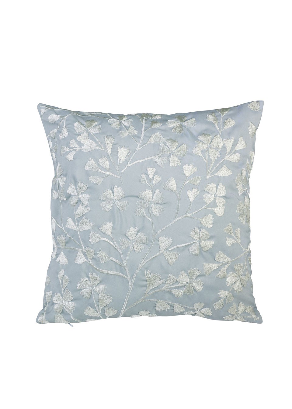 Catherine Lansfield Brooke Floral 45x45cm Cushion Duck egg Blue