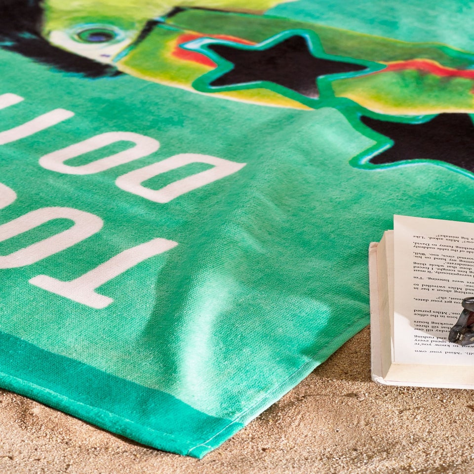 Catherine Lansfield Toucan Do It Cotton Beach Towel