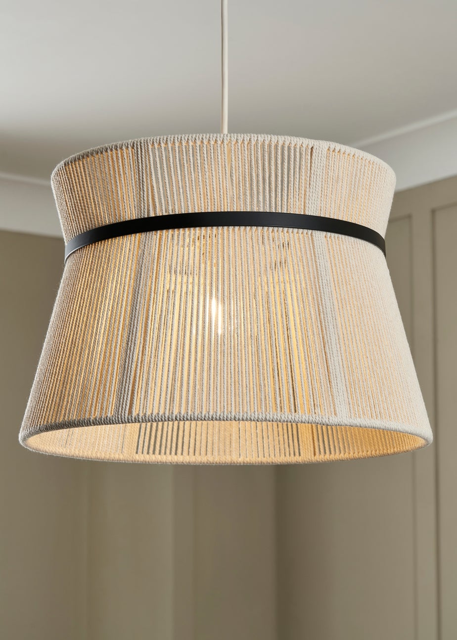 BHS Bahia String Bound Double Easyfit Natural (24cm x 35cm)