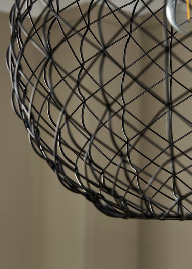 BHS Ecton Wire Ball Easyfit Black (31cm x 34cm)