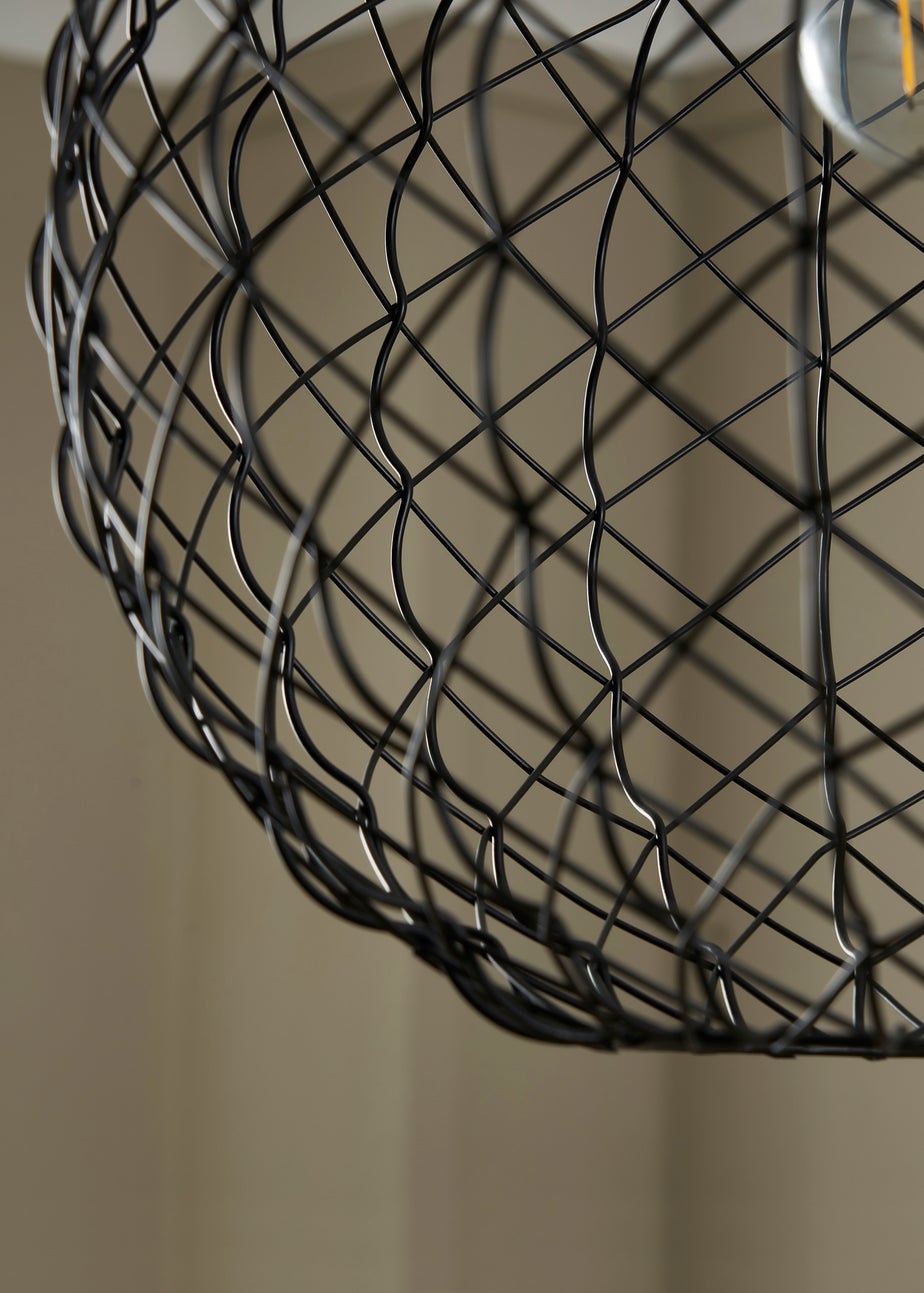 BHS Ecton Wire Ball Easyfit Black (31cm x 34cm)