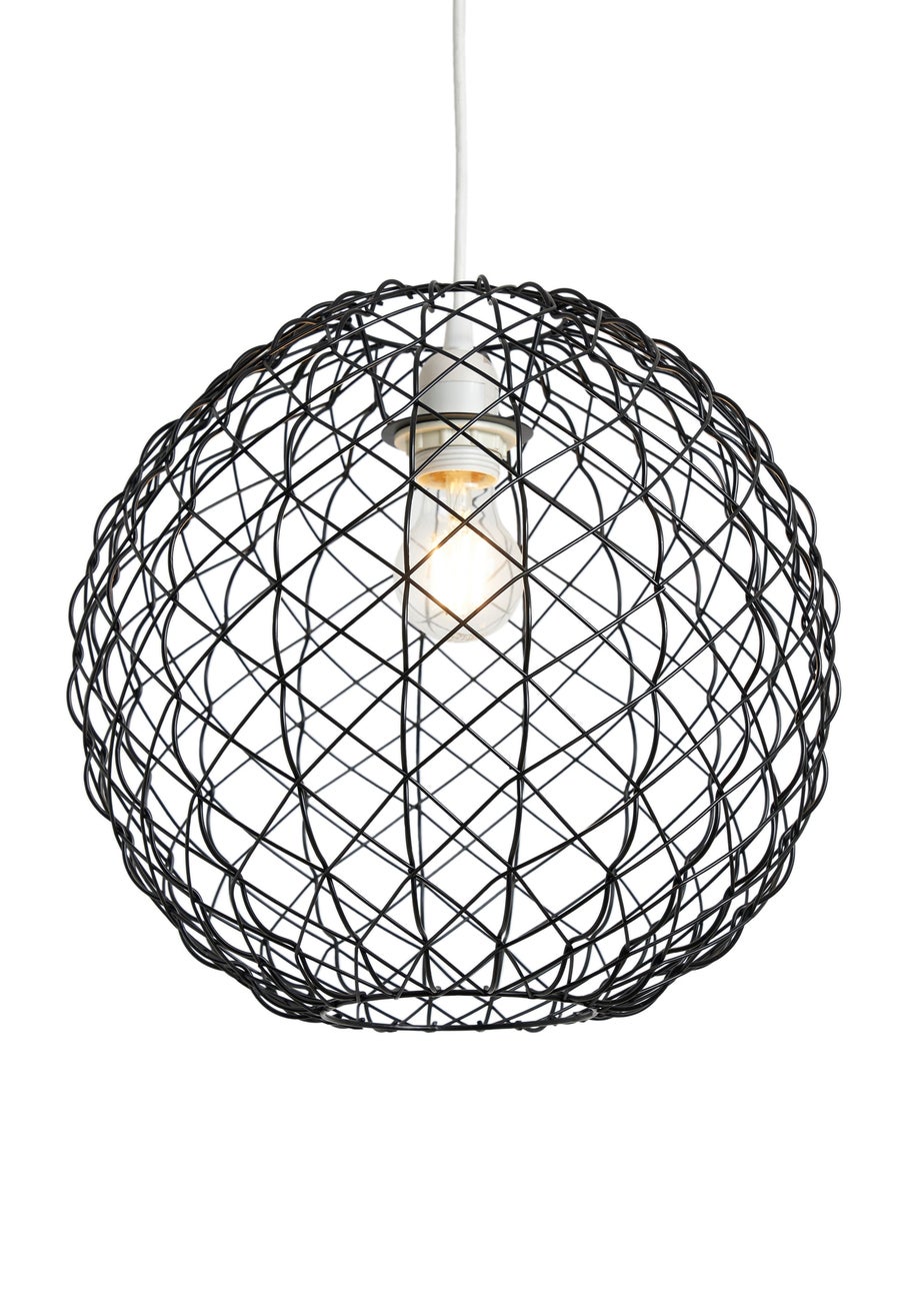 BHS Ecton Wire Ball Easyfit Black (31cm x 34cm)