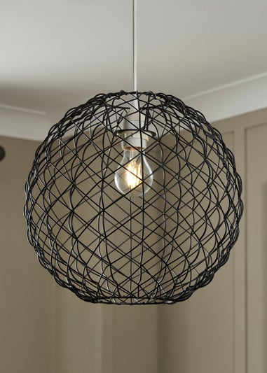 BHS Ecton Wire Ball Easyfit Black (31cm x 34cm)