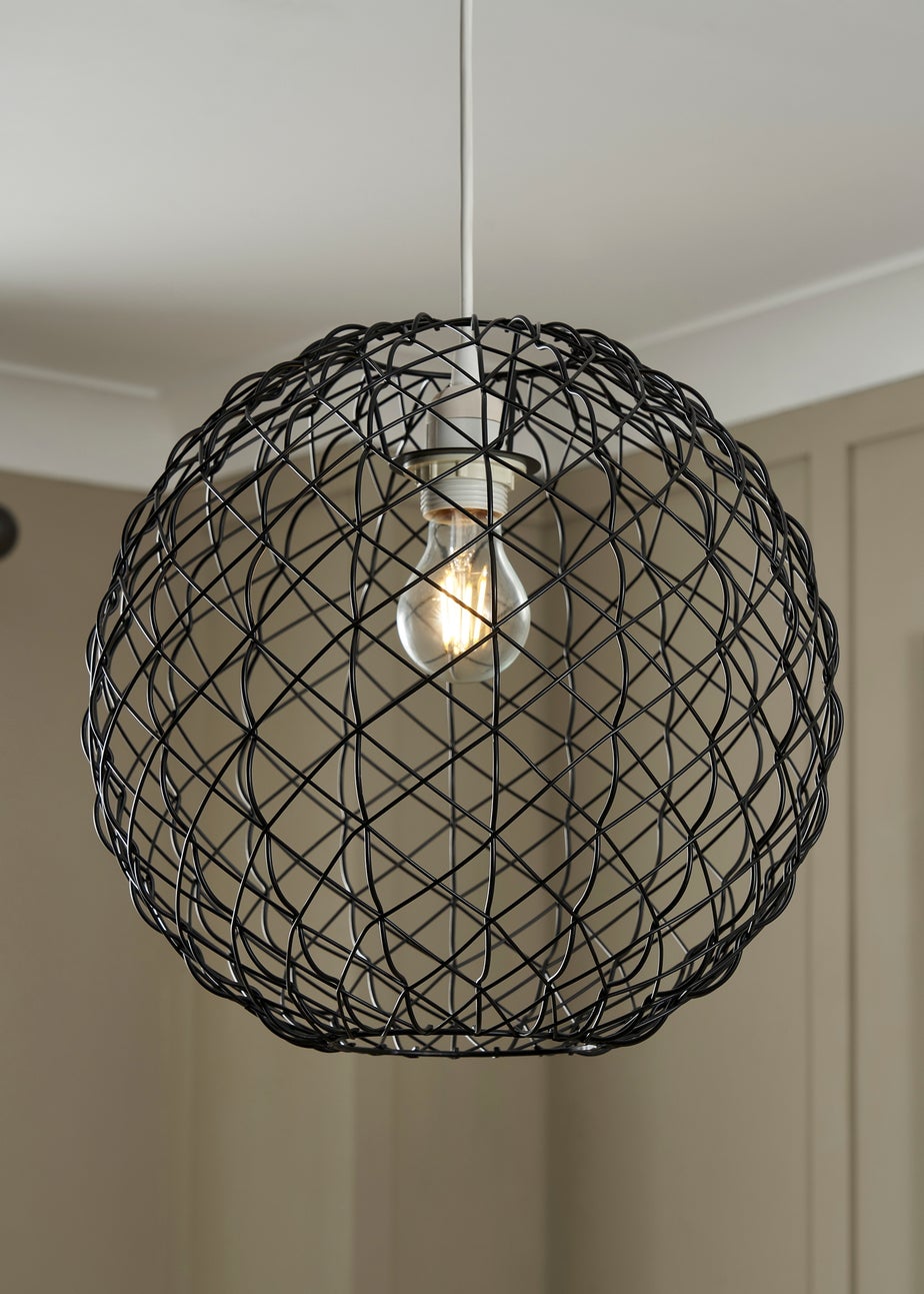 BHS Ecton Wire Ball Easyfit Black (31cm x 34cm)