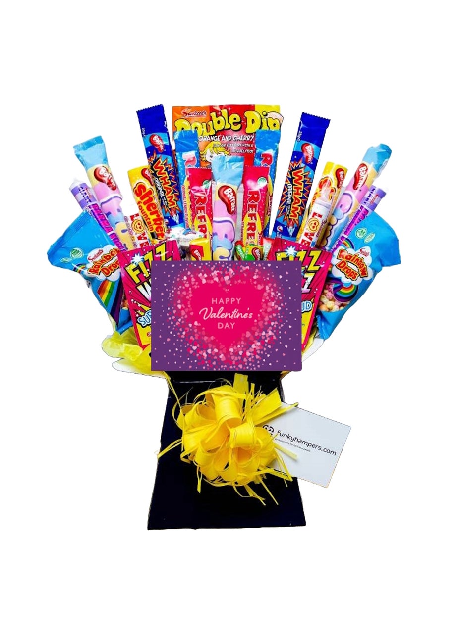 Funky Hampers Valentines Sweet Bouquet