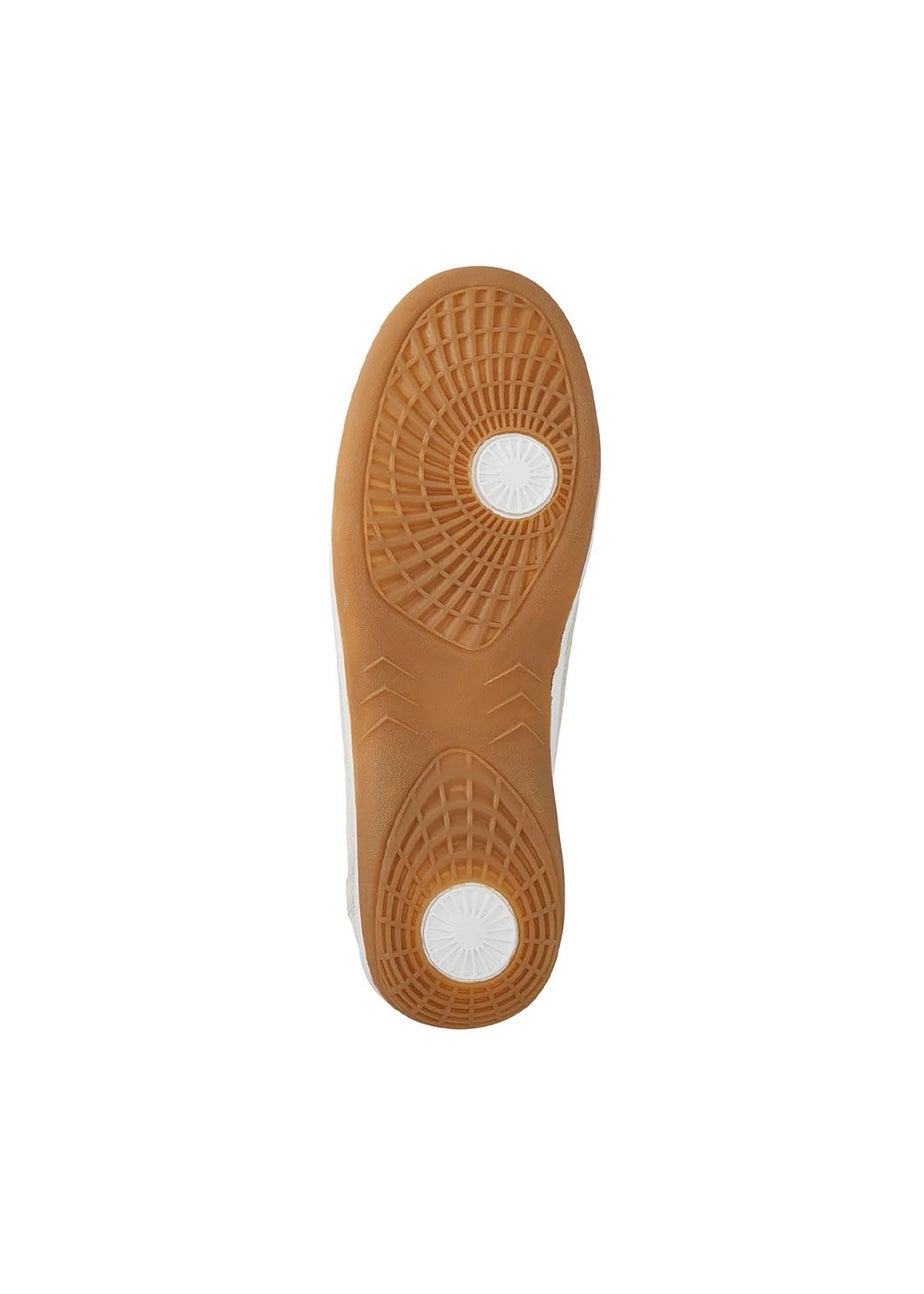 Cotton Traders Linen Suede Front Zip Leisure Flex Trainers