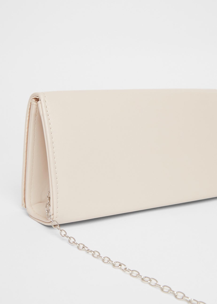 Quiz Natural Long Clutch Bag