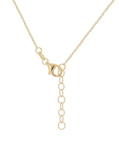 Golden Moments 9ct Yellow Gold 5-Heart Adjustable Necklace