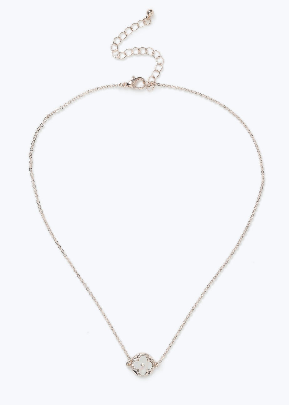 Muse Gold Flower Necklace