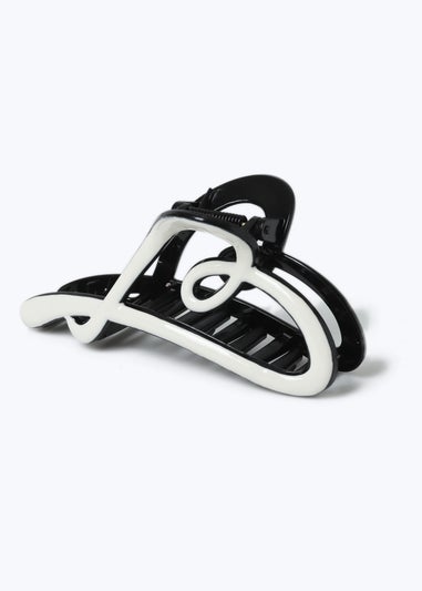 Muse Black Heart Claw Clip