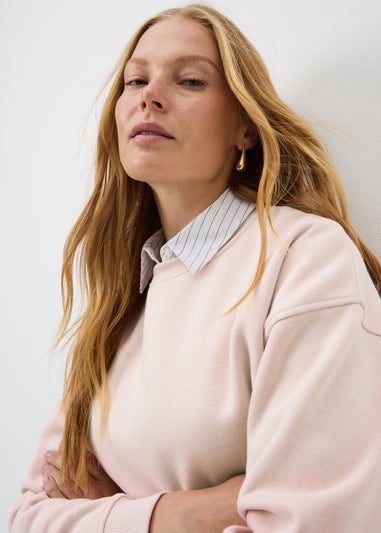 Pink Longline Sweatshirt