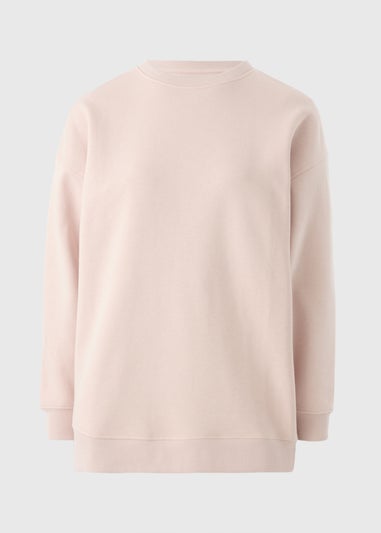 Pink Longline Sweatshirt