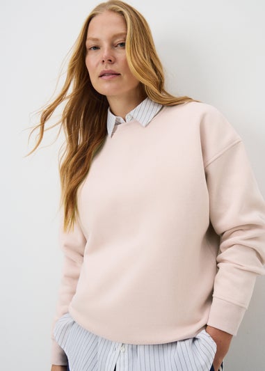 Pink Longline Sweatshirt