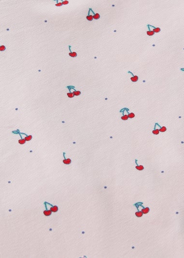 3 Pack Baby Multicolour Cherry Floral Leggings (Newborn-23mths)