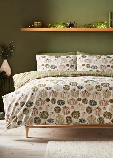 Green Pumpkin Duvet Set