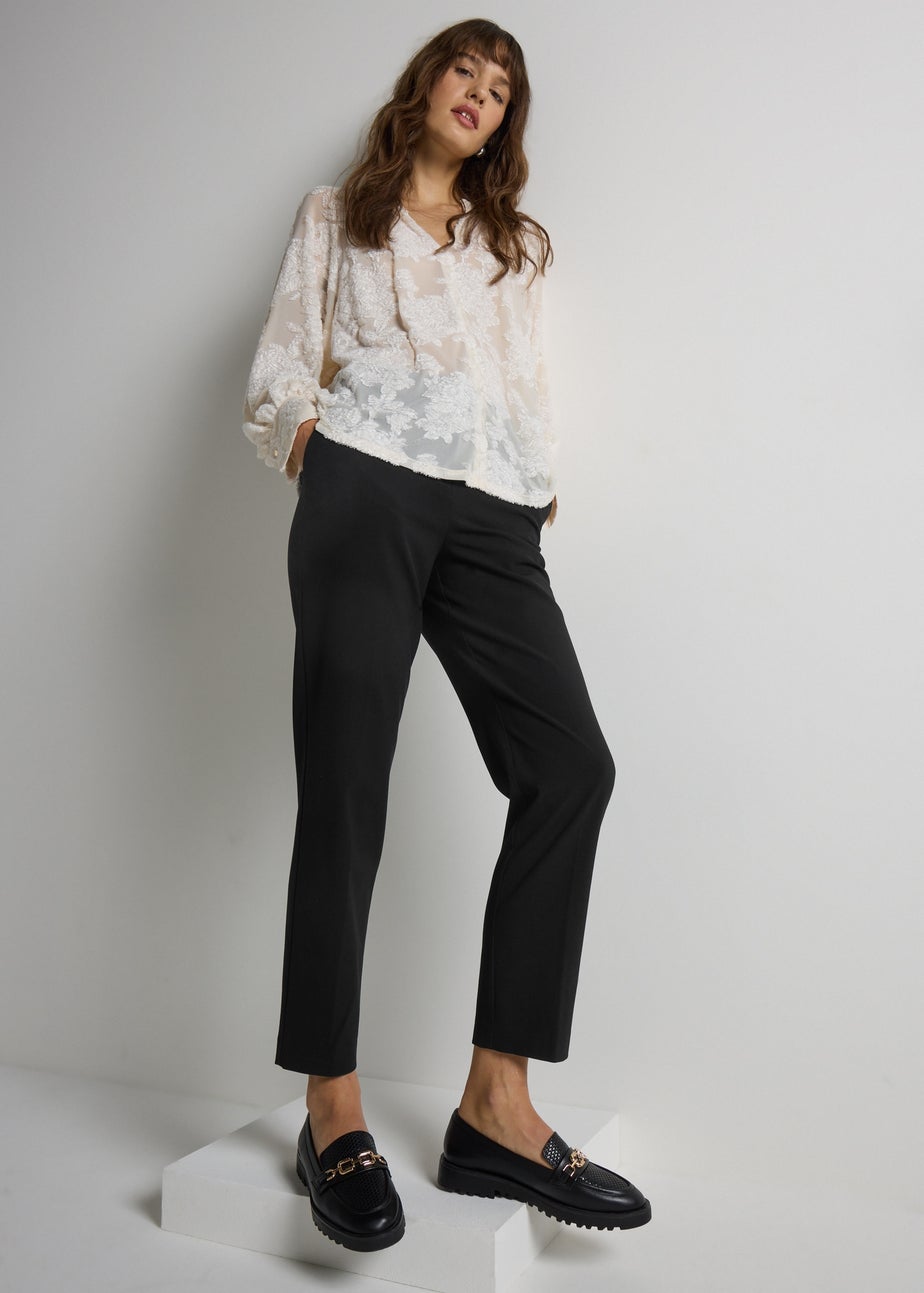 Et Vous Long Length Straight Leg Trousers